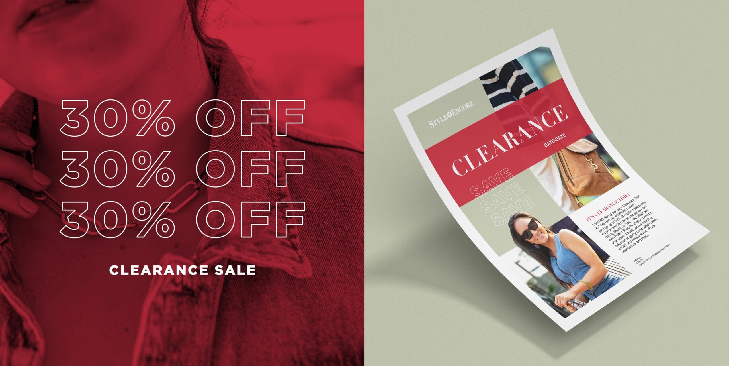 Clearance Sale Ad